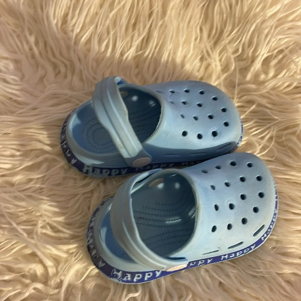 Kids Slip On Clogs/Crocs Size 20-21 (4.5-5) Summer Beach Pool Holiday